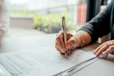 insurance signing